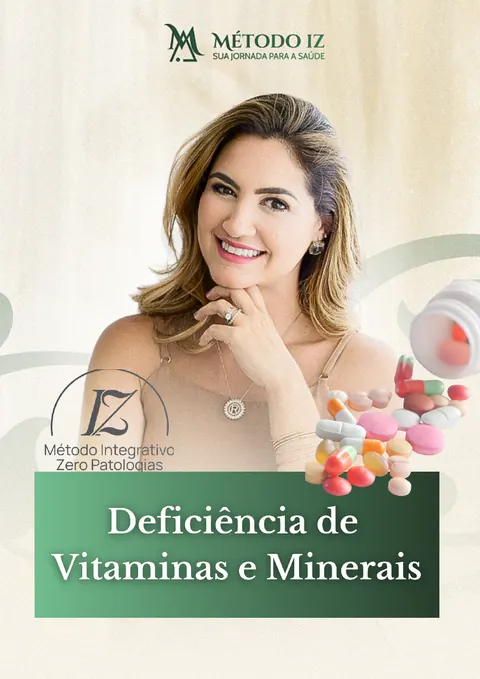 Capa da apostila de deficiência de vitaminas e minerais.
