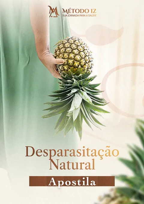 Capa da Apostila de Desparasitação Natural.